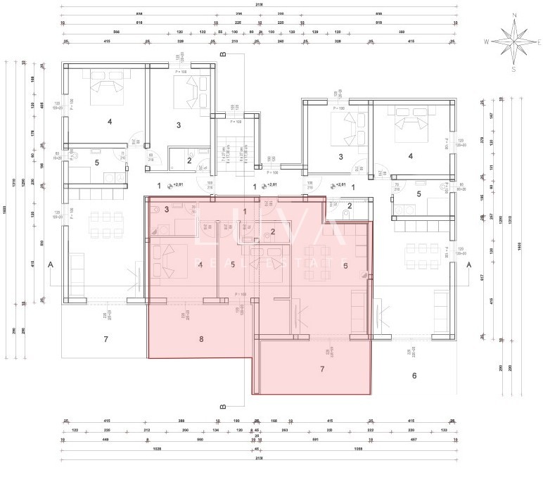Istria, Novigrad, 91 m² Apartment with Sea View
