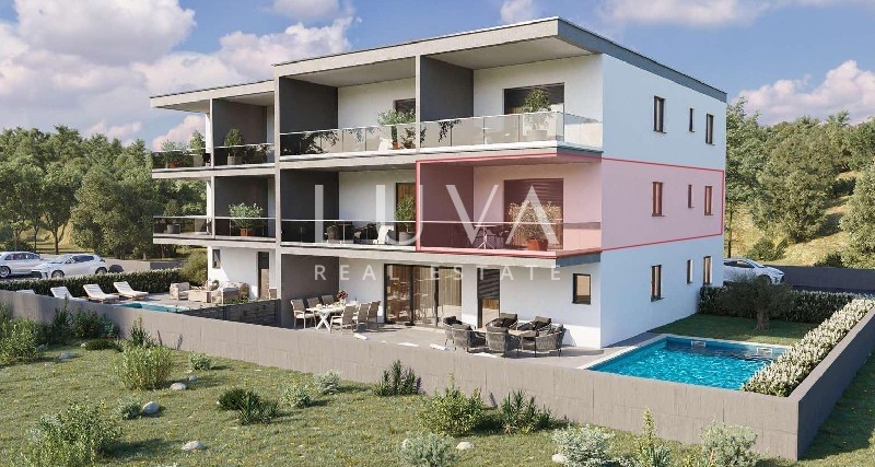 Istria, Novigrad, 78 m² Apartment with Sea View