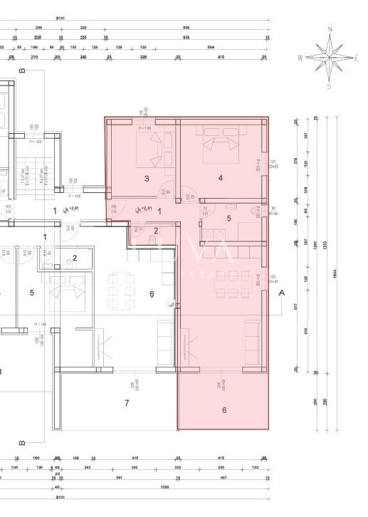Istria, Novigrad, 78 m² Apartment with Sea View