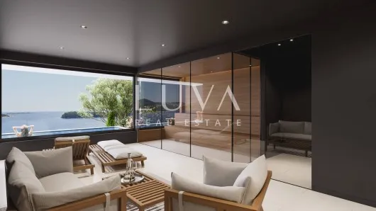 Lozica, Dubrovnik, luksuzna kuća s bazenom uz more na prodaju