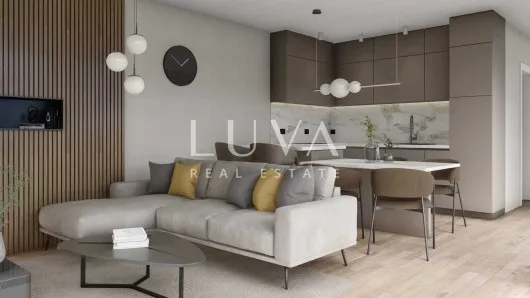 Istra, Tar, moderni trosoban stan u novogradnji na prvom katu, 63 m2