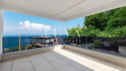 Opatija, luksuzna novogradnja s pogledom na more, stan NKP 99,95 m2