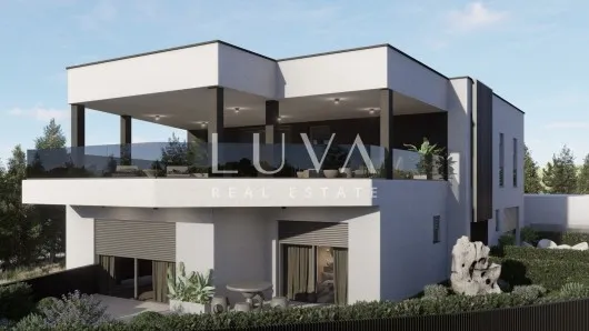 Zagreb, Gračani, moderna novogradnja, stan S1 s vrtom, NKP 84,41 m2