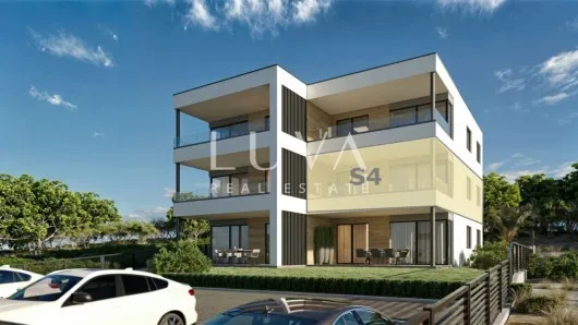 Otok Pag, Mandre, apartman s pogledom na more, 77 m²