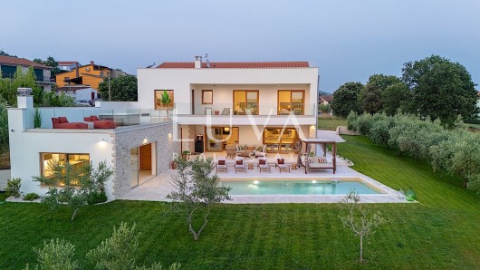 Istra, Vrsar, luksuzna vila s bazenom, najam