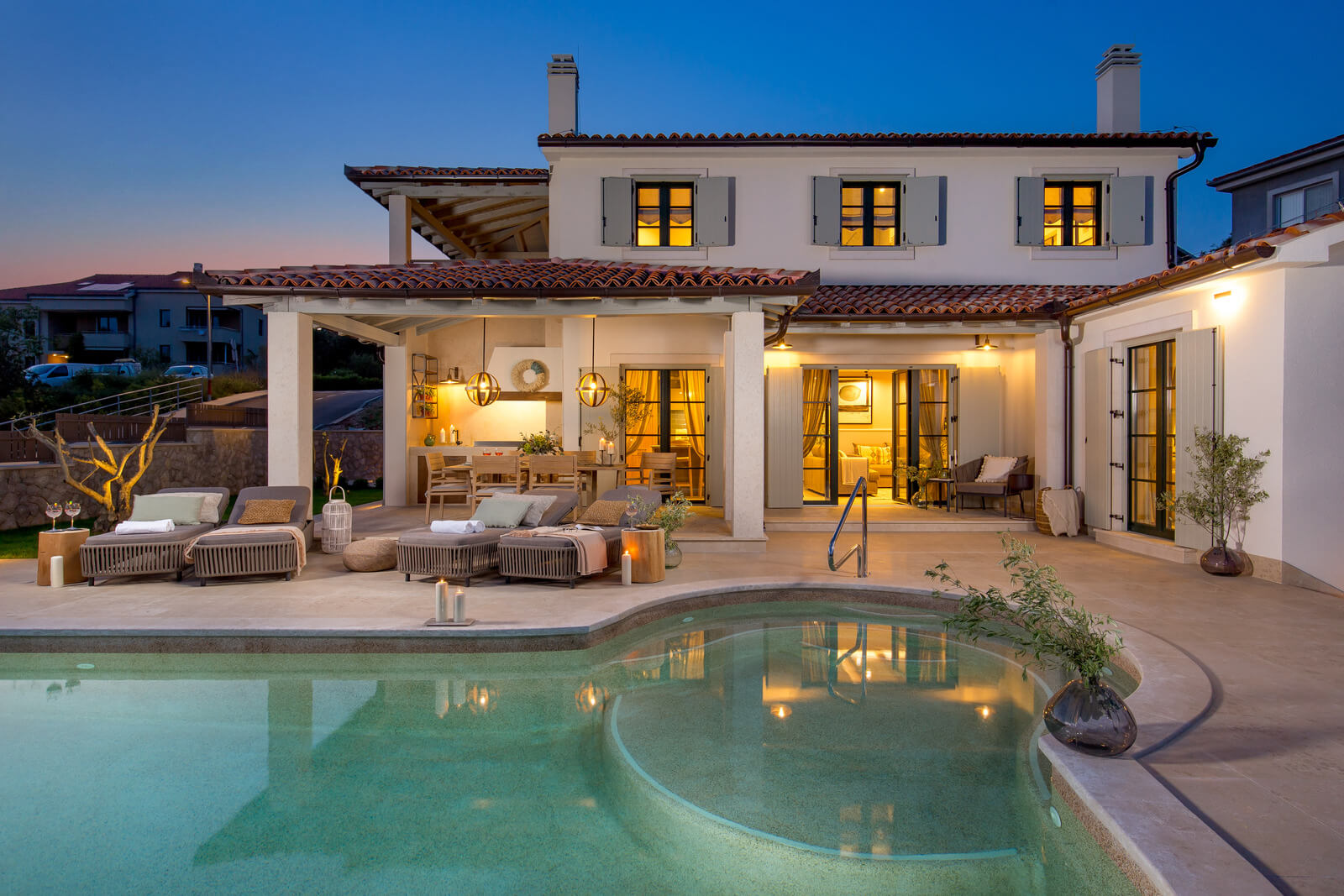 Luxusvilla mit Pool zum Verkauf auf der Insel Cres